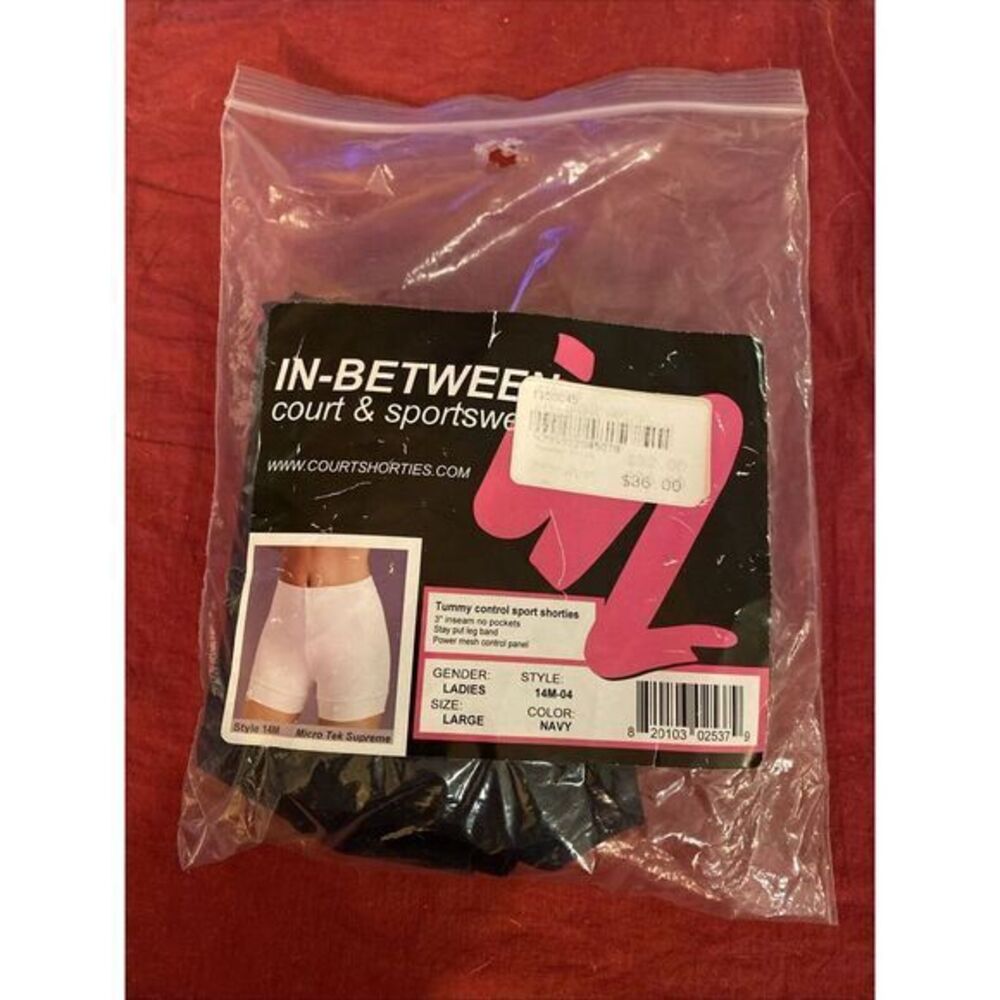 In-Between Court & Sportswear‎ Tummy Control Sport Shorties X-Large
